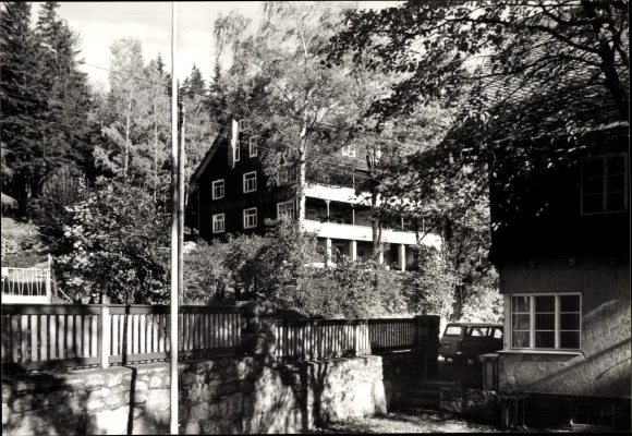 Postcard Meura in Thuringia, Kinderkurheim
