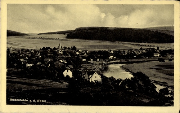 KP Bodenfelde na Wezerze, panorama