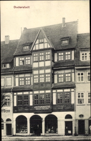 Ak Duderstadt im Eichsfeld, Drogerie
