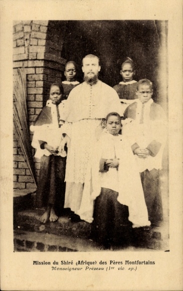 CPA Mission du Shire des Peres Montfortains, Monseigneur Prezeau