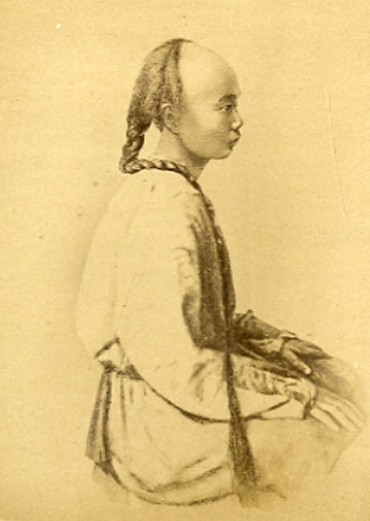 Nord-Asien. Sechs seltene ethnographische Originalfotos, um 1870