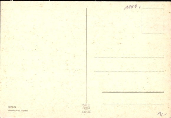 Postcard Berlin Reinickendorf, Märkisches Viertel
