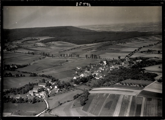 Foto Michelfeld im Kreis Schwäbisch Hall, Fliegeraufnahme