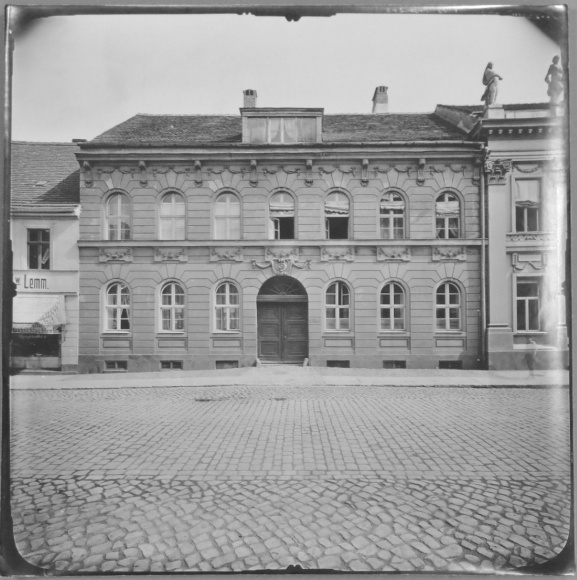 Photo Potsdam, 1912, Albrecht Meydenbauer, Jägerstraße 23, house facade, photogrammetry