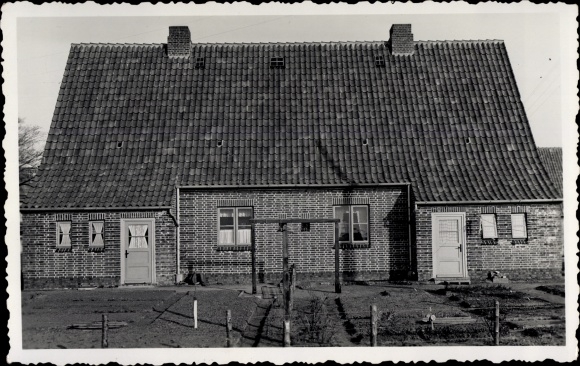foto Ak Tönning an der Eider Nordfriesland, woongebouw, vooraanzicht