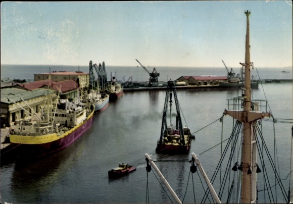 KP Burgas Bułgaria, port, statek MS Aleppo