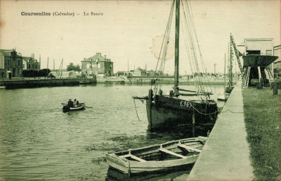 CPA Courseulles-sur-Mer Calvados,