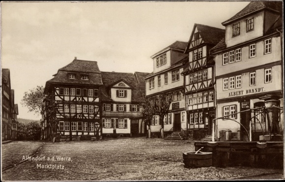 KP Bad Sooden Allendorf, Marktplatz, Albert Brandt