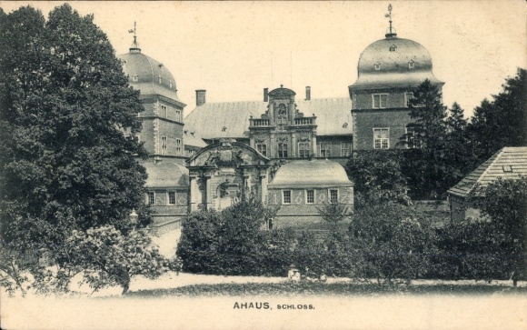 Ak Ahaus im Münsterland Westfalen, Schloss