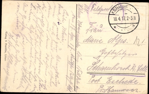 Postcard Liepaja Libau Latvia, Rose Square, Kornstraße, Shopping Street, Tram