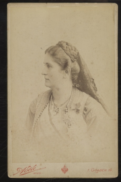 Cabinet Photo Milena of Montenegro