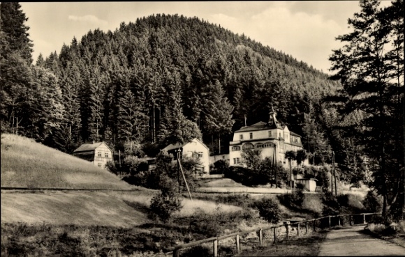 Ak Meuselbach Schwarzmühle Thüringen, HO restaurant