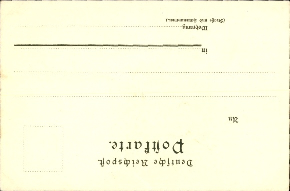 Kunstenaar litho Stagura, A., Rudolstadt in Thüringen, stadspanorama, Ratskeller