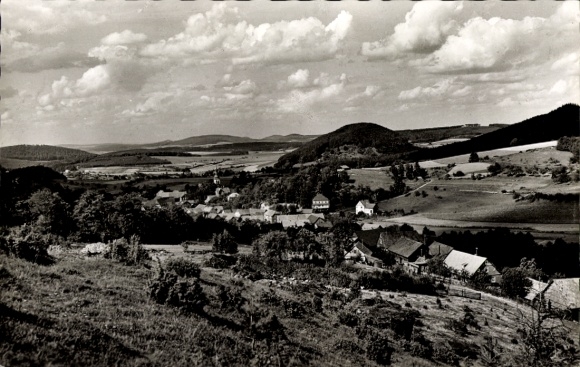Postcard Kleinsassen Hofbieber in Hesse, general view