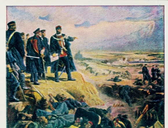 Collection picture Glory sheets of German history 184 Unification of Germany, Prince Friedrich Karl Düppel