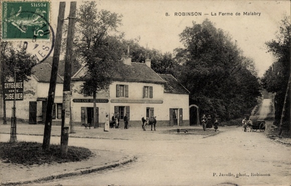 Postcard Robinson Hauts de Seine, la Ferme de Malabry