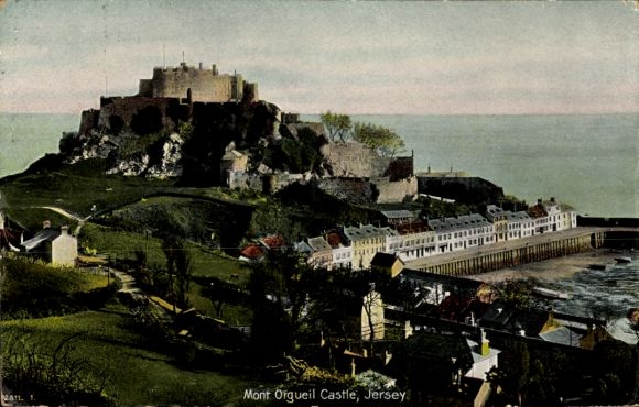 Ak Gorey Jersey Kanalinseln, Mont Orgueil Castle