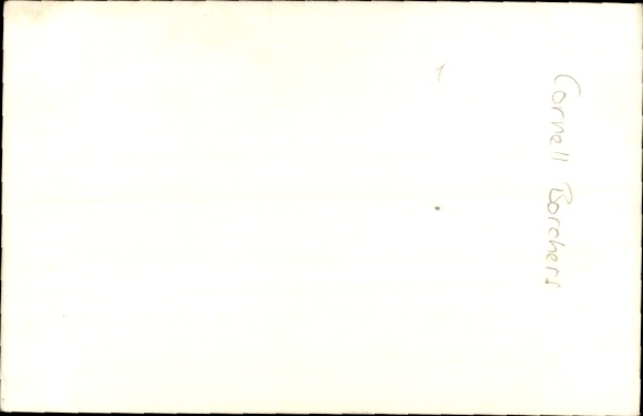 Photo Postcard actress Cornell Borchers, portrait, autograph
