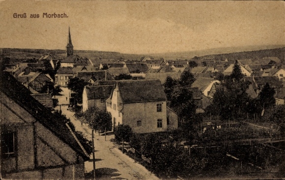 Ak Morbach im Hunsrück, Panorama