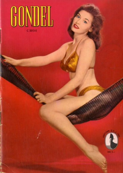 Pin Up Akt Erotik Akt Magazin Gondel Heft 144 1961