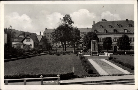 Ak Fraureuth in Thüringen, Denkmal