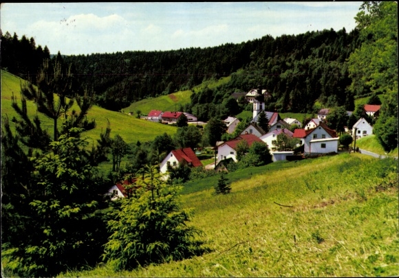 Ak Oberwarmensteinach Warmensteinach in Oberfranken, Panorama