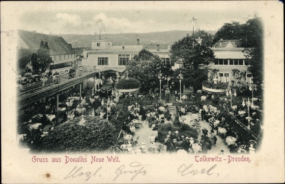PC Dresden Tolkewitz, Donath&#39;s New World, garden bar