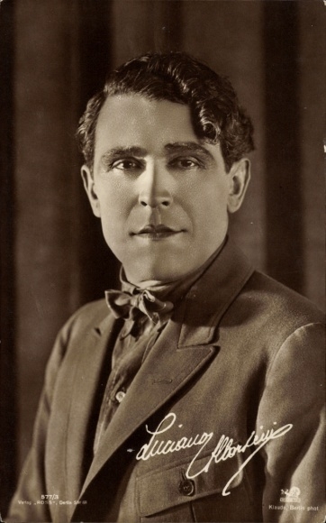 Postcard Actor Luciano Albertini, Ross Verlag 577/3