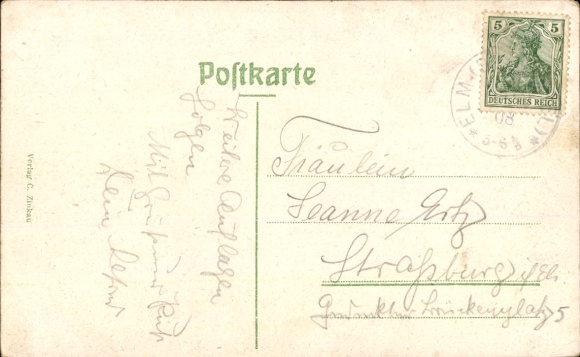 Postcard Schlüchtern in Hessen, Schloss Brandenstein, castle