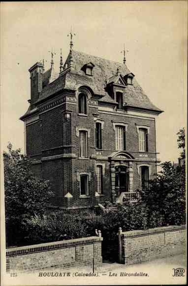 Ak Houlgate Calvados, Les Hirondelles