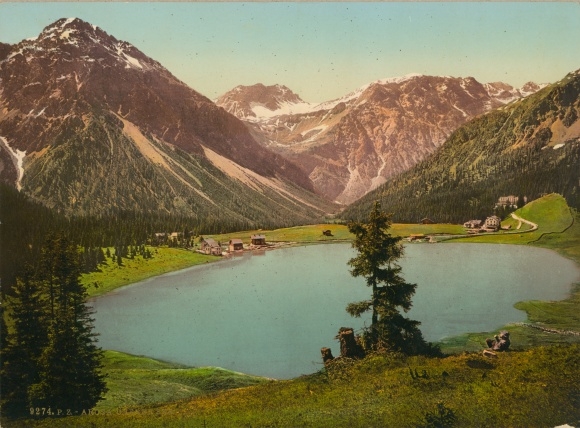 Photo Arosa Graubünden Canton Switzerland, lake, panorama