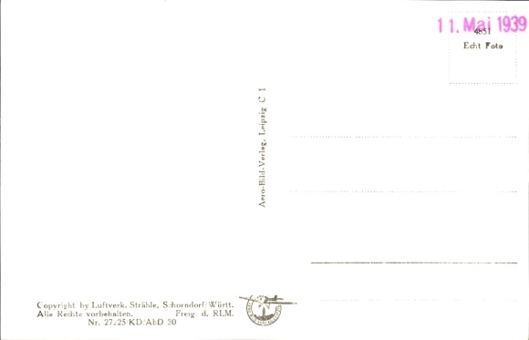 Postcard Kaufbeuren on the Wertach in Swabia, aerial photograph