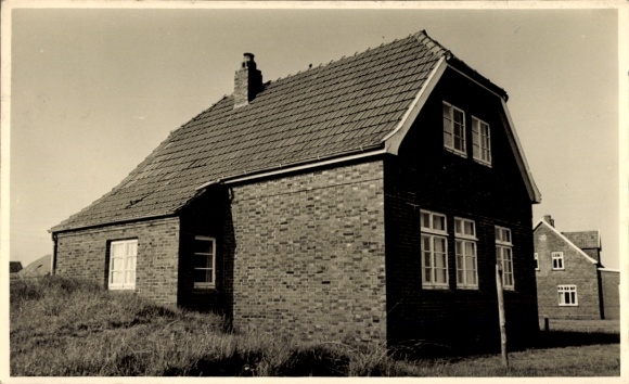 Foto Ak Rantum auf Sylt, Wohnhäuser