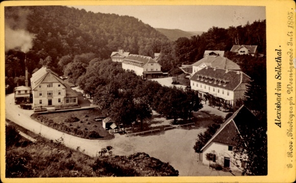 CdV Alexisbad Harzgerode am Harz, Gesamtansicht, Selketal