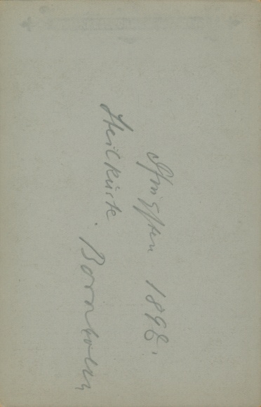 Cabinet photo Bornholm Denmark, lot on the steep coast, 1896