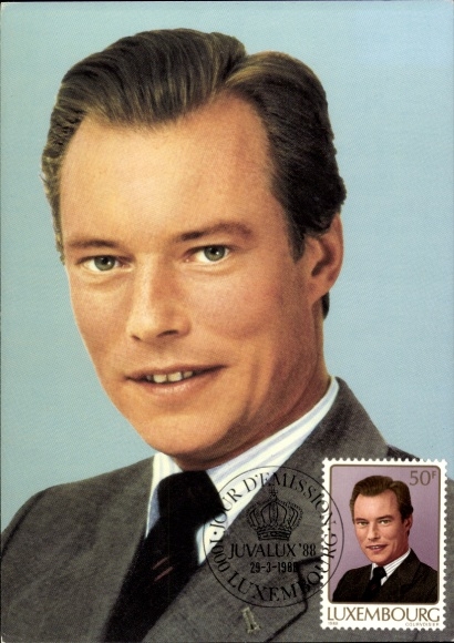 Ak Grand-Duc Henri von Luxemburg, Portrait