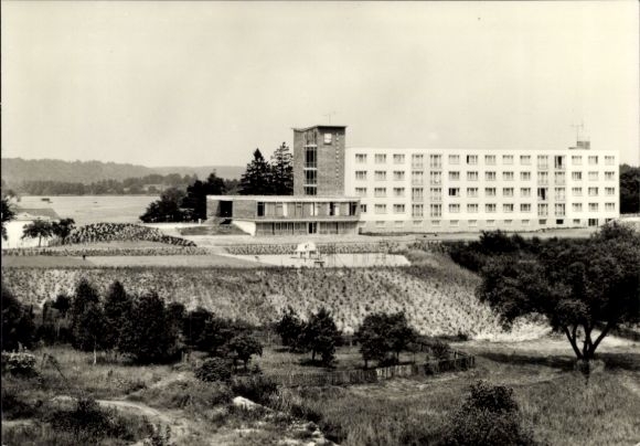 Postcard Feldberg in Mecklenburg, FDGB recreation home friendship, exterior view
