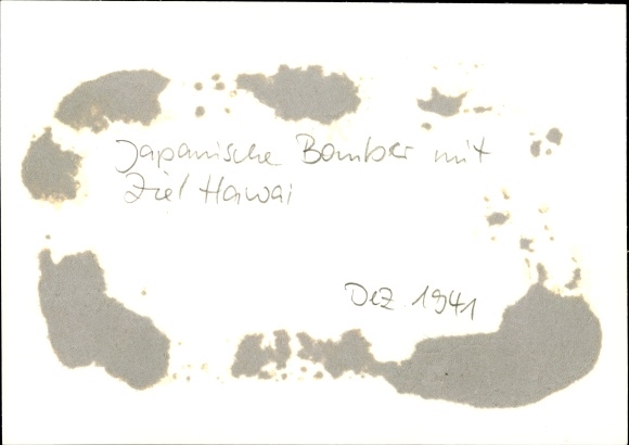 Photo Hoffmann, Heinrich, Japanese bomber squadron, aerial photo, December 1941