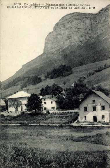 Ak Saint Hilaire du Touvet Isère, Plateau des Petites-Roches, Dent de Crolles
