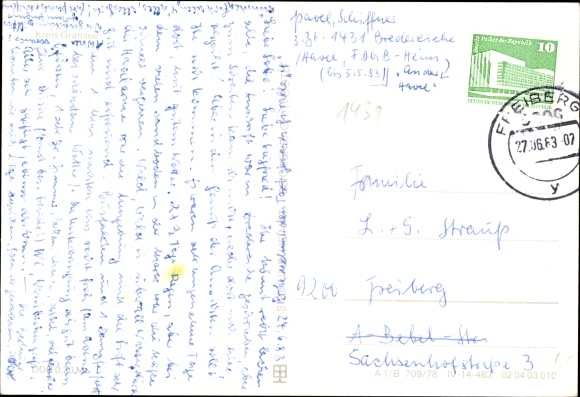 Postcard Bredereich Fürstenberg on the Havel, anglers on the Havel, Dorfstraße, lock