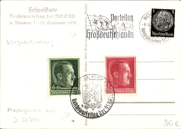 PC Reich Party Rally of the NSDAP Nuremberg 1938, Eagle
