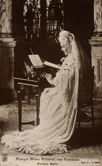 Picture Queen Dowager Elisabeth of Romania, writer Carmen Sylva