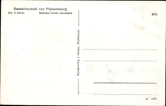 Postcard Kulmbach in Upper Franconia, Municipal Swimming Pool