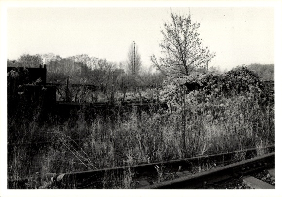 Postcard Berlin Schöneberg, South Grounds, Railway Facilities
