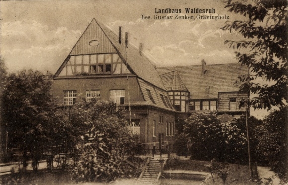 Ak Dortmund im Ruhrgebiet, Landhaus Waldesruh, Grävingholz