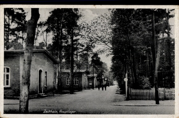 Postcard Zeithain in Saxony, main camp