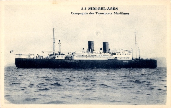 Ak SS Sidi Bel Abes, SGTM, stoomboot