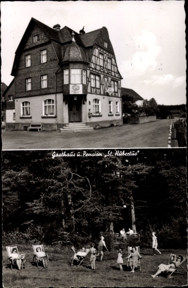 KP Maisborn im Hunsrück, Gasthof St. Hubertus, wł. B. Klippel, miejsce do opalania