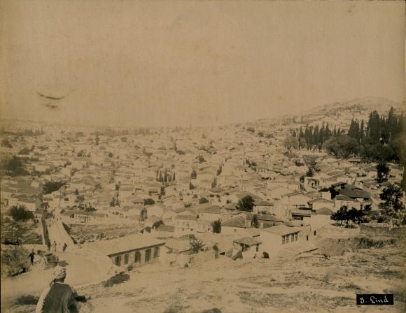 Photo around 1890, Jules Lind, Smyrna Izmir Türkiye, general view