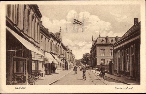Ak Tilburg Noord-Brabant Nederland, Gasthuisstraat